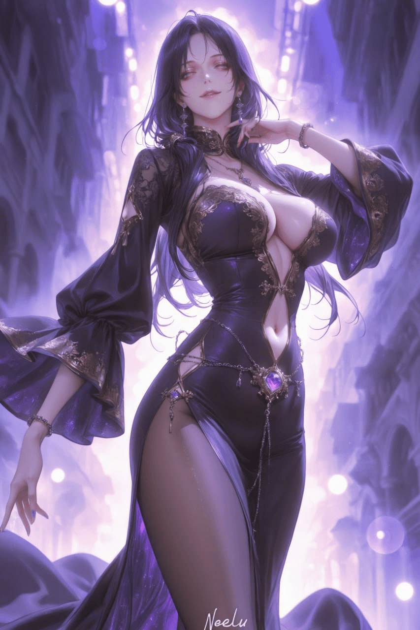 身为圣女的你被魔道魔女捉走了角色立绘