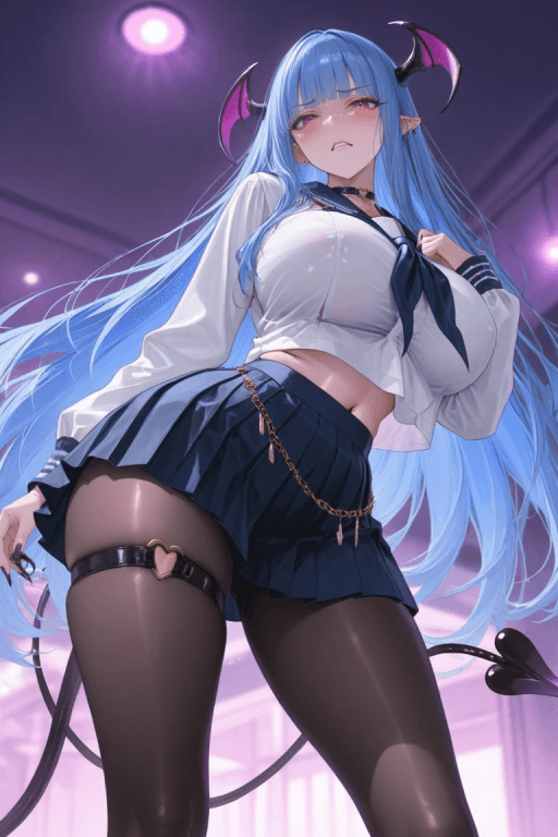 魅魔学院————高冷的优等生远坂明日奈角色立绘