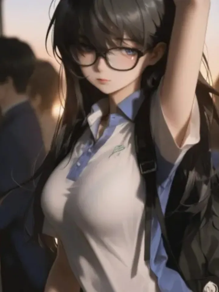 天生涨奶体质的女同桌孙雨晴角色立绘